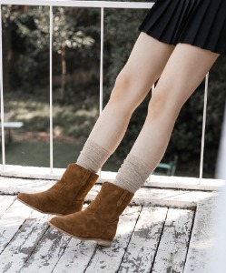 NO.  Margaret Ancle Boots _ Brown S